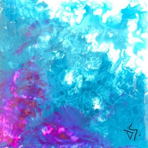 Coaster - PurpleBlue - Artwork to Love