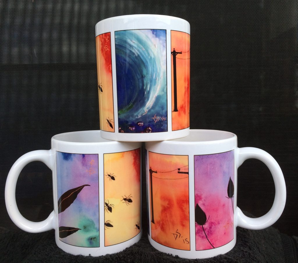 Mugs Medley set of 3 Mugs Medley set of 3