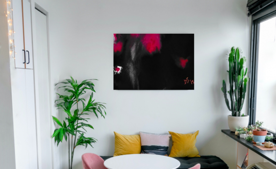 Australian Artwork To Buy-Lava Waterfall-Staged