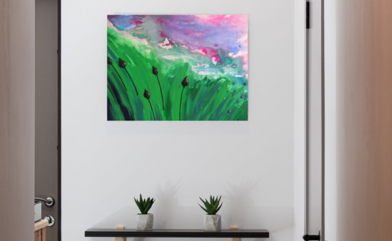 Australian Artwork To Buy-Wild Blooms-Staged